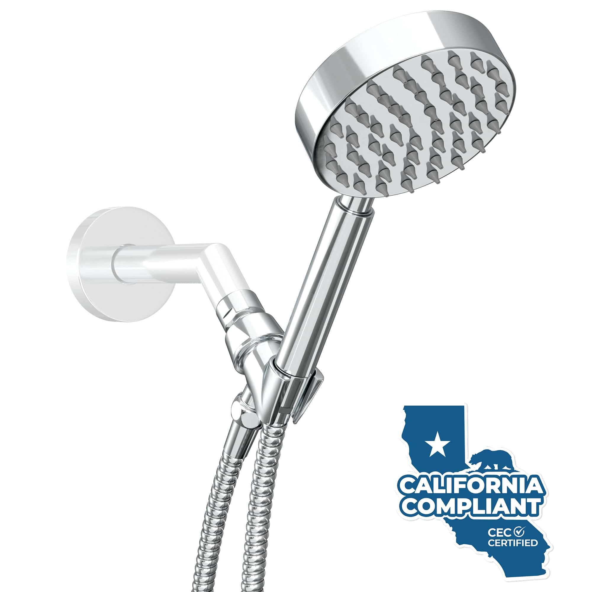 1-Spray Handheld Shower Head Set - Image 2